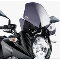 Puig Touring Screen To Suit Kawasaki Versys 650 (2010 - 2014) - Dark Smoke