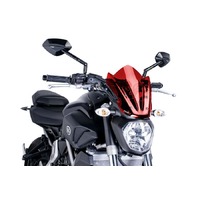 Puig New Generation Sport Screen To Suit Yamaha MT-07 2014 - 2017 (Red)