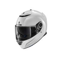 Shark Spartan Blank Helmet (White) [Size: M]