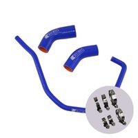 Eazi-Grip Silicone Hose And Clip Kit To Suit Yamaha YZF-R1/M And MT-10 - Blue