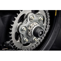 Evotech Performance Rear Spindle Bobbins To Suit Ducati Streetfighter V4 SP (2022 - Onwards)