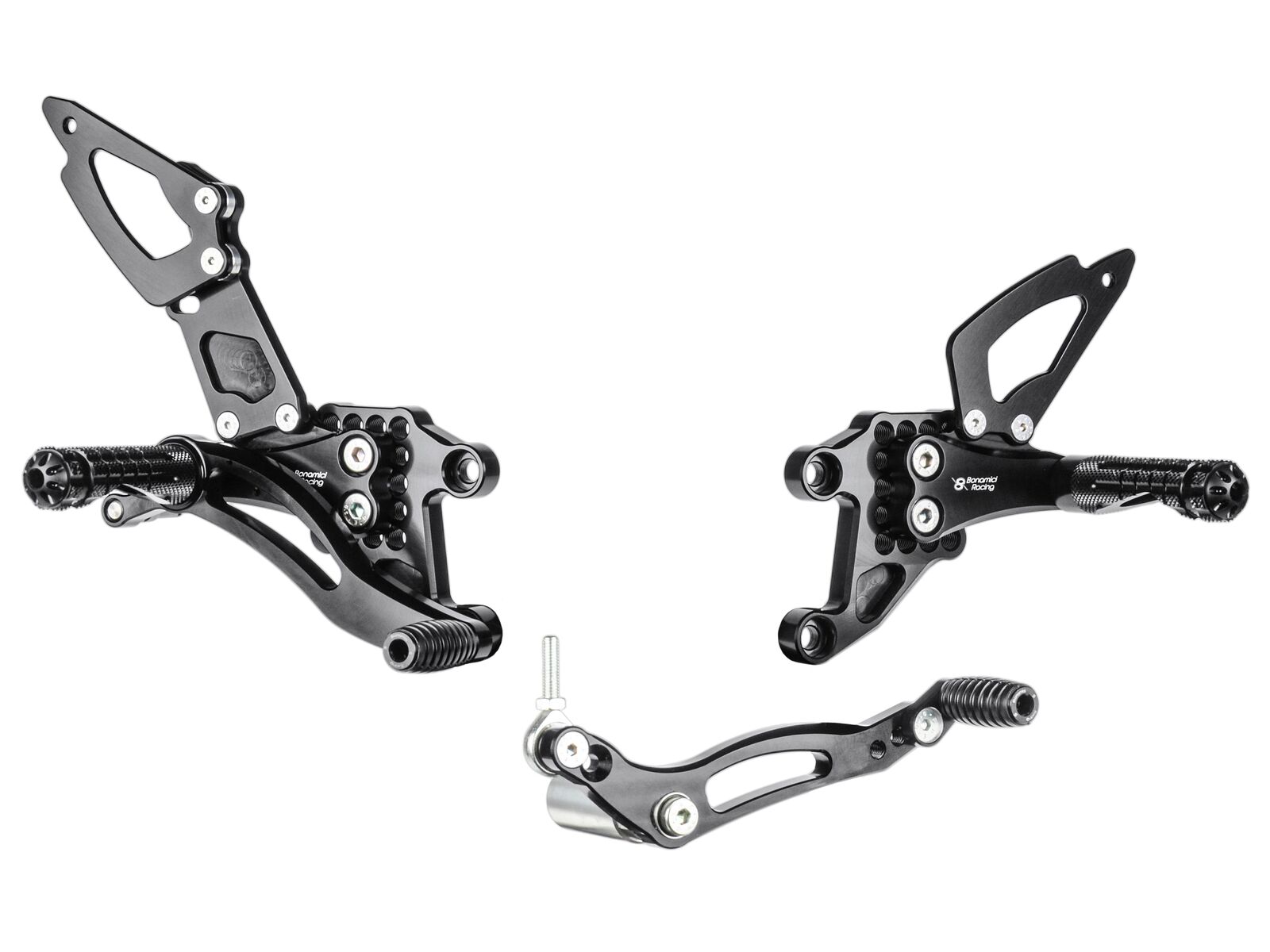 Bonamici Racing Rearsets (Race Version) To Suit Honda CBR600RR 2003 - 2006 