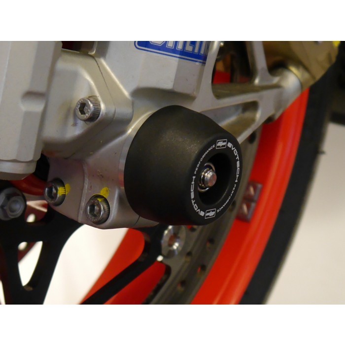 Evotech Performance Front Fork Spindle Bobbins To Suit Aprilia RSV4 RR 2015 - 20