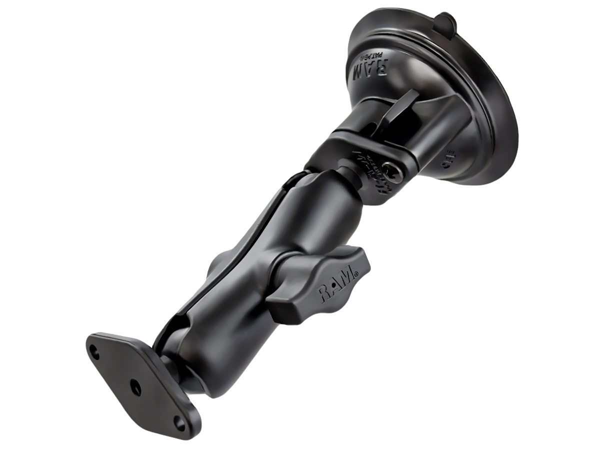 RAM Mounts 1" Ball Suction Cup Base For Tablets/Phones - RAM-B-224-1U