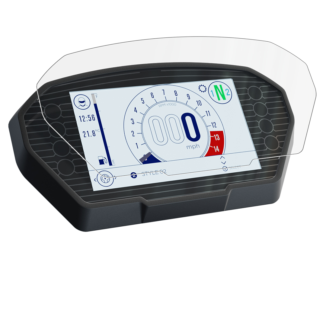 Anti Riflesso Moto Proteggi Schermo Speedo Angels Per BMW F850GS 2018+ - Trasparente E Anti Riflesso Speedo Angels Bmw F850gs