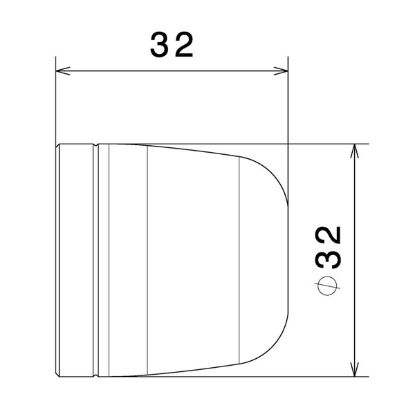 Rizoma MA301B Dimensions