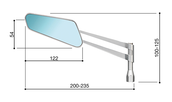 Rizoma Circuit 959 Dimensions