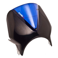 Puig Windscreen Vision Semif. (Black) Screen (Blue)
