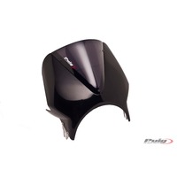 Puig Windscreen Vision Semif. (Black) Screen C/Dark Smo