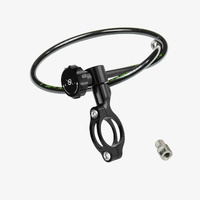Bonamici Racing Aluminium remote adjuster standard Bonamici Racing - cable lenght 52,5mm