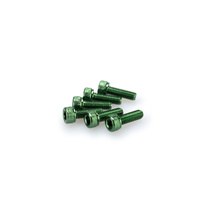 Puig Kit Screws Allen M5X15mm. (Green)