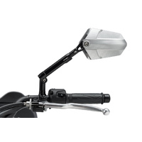 Puig Rear Mirror Mod. Explorer Homolog. Left C/Alu-Blac