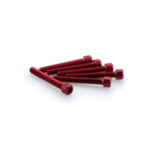 Puig Kit Screws Allen M6X45mm. (Red)