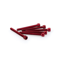 Puig Kit Screws Allen M6X55mm. (Red)