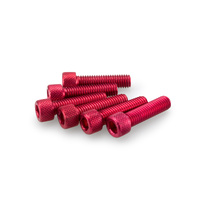 Puig Kit Screws Allen M8X30mm. (Red)