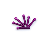 Puig Kit Screws Allen M8X45mm. C/Purple