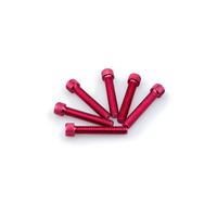 Puig Kit Screws Allen M8X45mm. (Red)