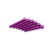 Puig Kit Screws Allen M8X55mm. C/Purple