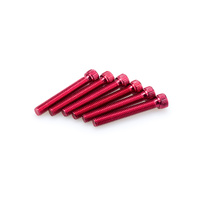 Puig Kit Screws Allen M8X55mm. (Red)