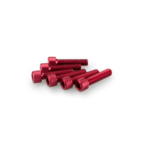 Puig Kit Screws Allen M6X25mm. (Red)