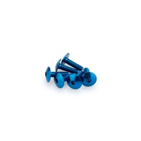 Puig Kit Screws Domed M6X20mm. (Blue)