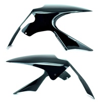 Pyramid Hugger | Gloss Black | Kawasaki Ninja ZX-6R 2007>2009
