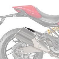 Pyramid Hugger Extension | Matte Black | Ducati Monster 821 2014>2020