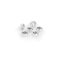 Puig Blister 6 Nuts M6 (Silver)