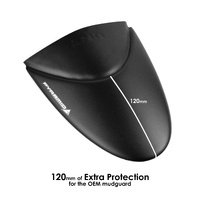 Pyramid Hugger Extension | Matte Black | Triumph Street Triple 675 2007>2012
