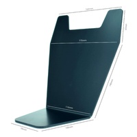 Pyramid Splash Plate | Matte Black Universal Fit