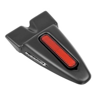 Pyramid Ductail Urban + Reflector | Matte Black - Rear Protection