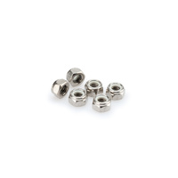 Puig Blister 6 Locknut M8 (Silver)