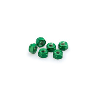 Puig Blister 6 Locknut M8 (Green)