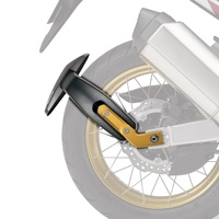 Pyramid Spray Guard | Matte Black + Gold Arm | Honda CRF 1000 L Africa Twin 2016>2019