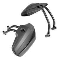 Pyramid Spray Guard | Matte Black | Triumph Explorer 1200 XR/XRX/XRT/Low 2012>Current