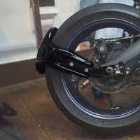 Pyramid Spray Guard | Gloss Black | Triumph Street Triple 675 2013>2017