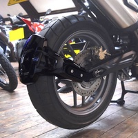 Pyramid Spray Guard | Gloss Black | Triumph Tiger 800 XC/XCX/XCA/Low 2013>Current