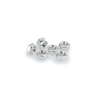 Puig Blister 6 Nuts M8 (Silver)