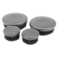 Pyramid Frame End Caps | Matte Black | Kawasaki Z 900 2017>Current