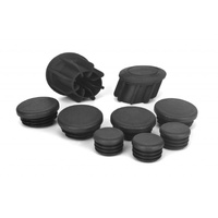 Pyramid Frame End Caps | Matte Black | BMW R 1200 GS Rallye/Exc 2017>2018