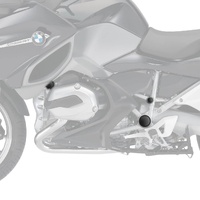 Pyramid Frame End Caps | Matte Black | BMW R 1200 RT 2014>2018