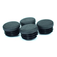 Pyramid Frame End Caps | Matte Black | Ducati Scrambler Flat Track Pro 2015>Current