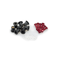 Puig Screw Kit (Red)