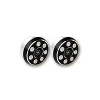 HIGHSIDER CONERO TYP 2 HANDLEBAR ENDS, BLK