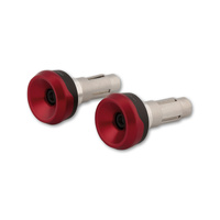 HIGHSIDER AKRON-XS HANDLEBAR ENDS, RED
