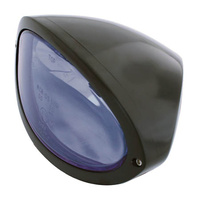 HIGHSIDER IOWA MAIN HEADLIGHT, BLK/BLU