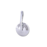 HIGHSIDER MONTANA HANDLEBAR END MIRROR, CHR
