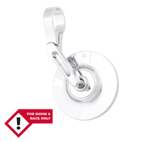 HIGHSIDER CONERO-XS BAR END MIRROR, CHR