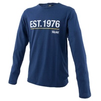 Ohlins Long Sleve T-Shirt EST .1976 Blue-White/Yellow print XXXL