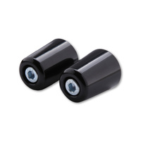 HIGHSIDER H-BAR ENDS,ALU,VARIOUS KAWA,BLK